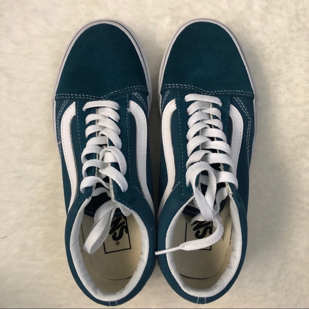 Blue Vans size 6.5